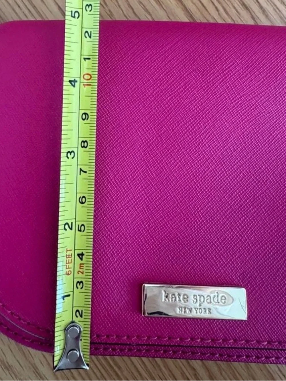 kate spade Bright Fuchsia Leather Crossbody Bag